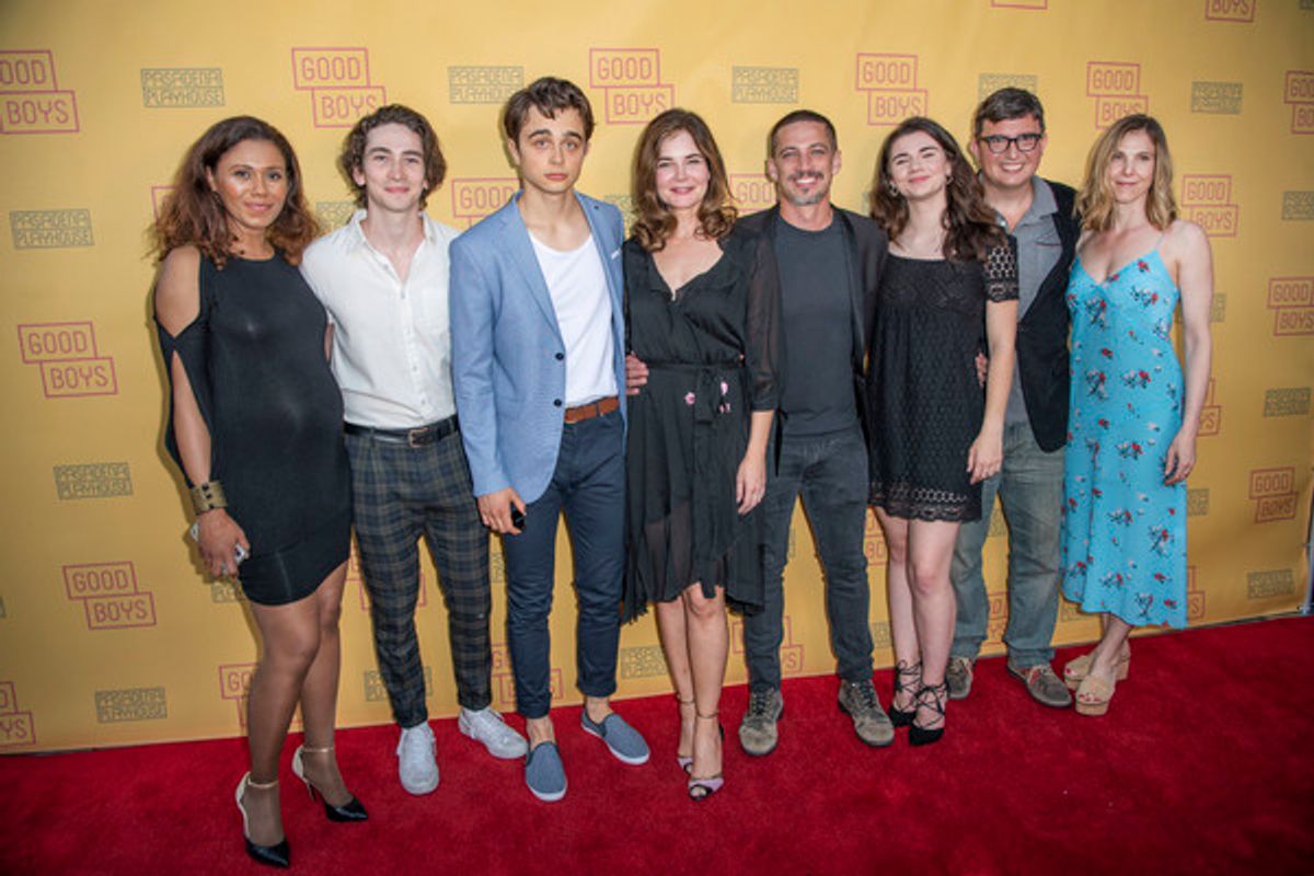 Toks Olagundoye, Dylan Arnold, Ben Ahlers, Betsy Brandt, James Carpinello, Brett Cooper, Roberto Aguirre-Sacasa and Carolyn Cantor at 