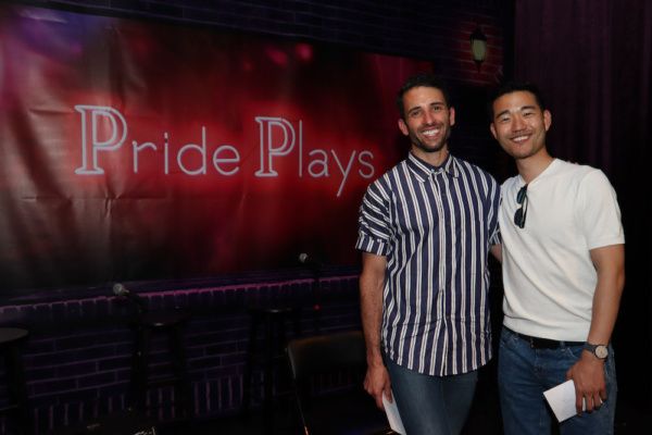 Director Nic Cory and Daniel K. Isaac Photo