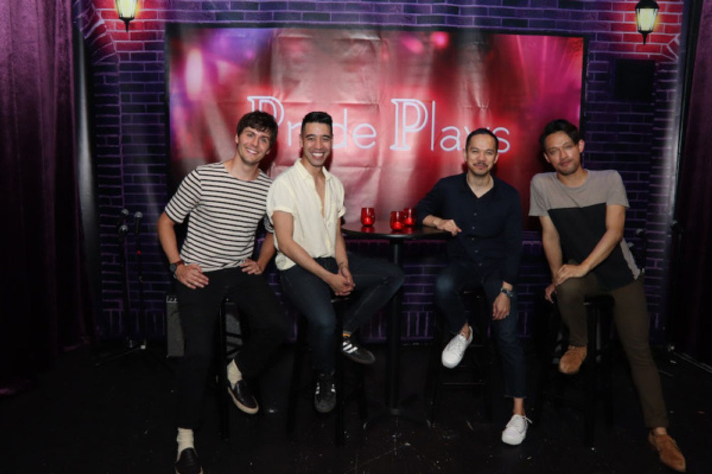 Photo Flash: Vichet Chum, Alton Alburo, Jon Norman Schneider and Will Seefried in Pride Plays' Reading of Chay Yew's A LANGUAGE OF THEIR OWN at Rattlestick  Image