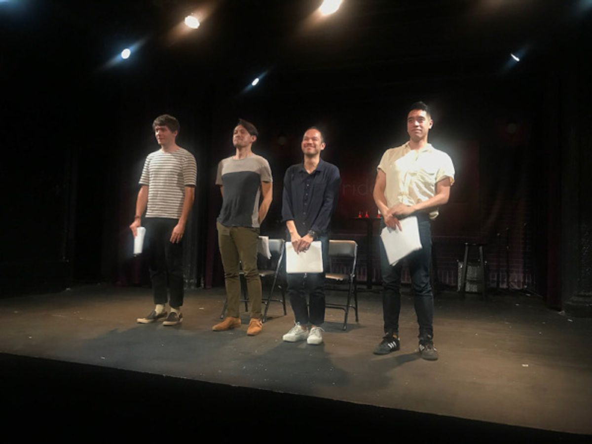 Will Seefried, Vichet Chum, Jon Norman Schneider and Alton Alburo at 