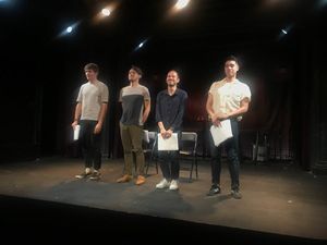 Will Seefried, Vichet Chum, Jon Norman Schneider and Alton Alburo Photo