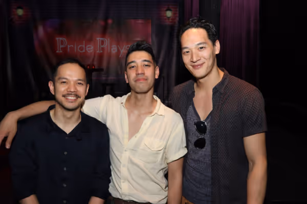 Jon Norman Schneider, Alton Alburo and Edward Chin-Lyn Photo