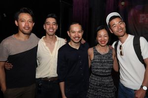 Vichet Chum, Alton Alburo, Jon Norman Schneider, Lia Chang, Daniel K. Isaac. Photo by Photo