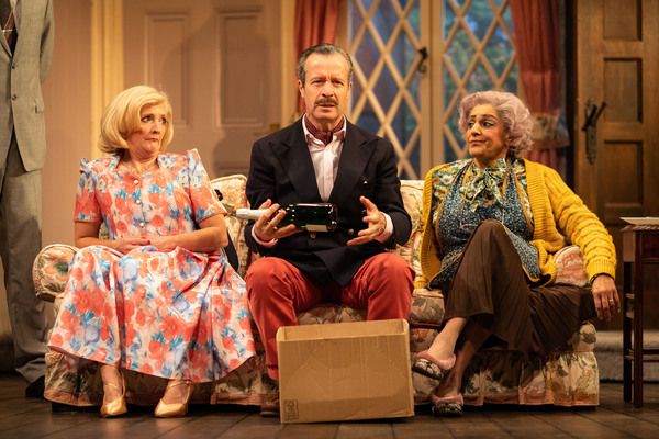 Debra Gillett, Jonathan Cullen, and Meera Syal Photo