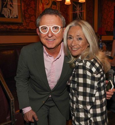 Thomas Schmacher, Pres. Disney Theatrical Group & Eda Sorokoff,Barrington Stage Photo