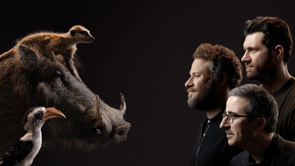 John Oliver, Seth Rogen and Billy Eichner Photo