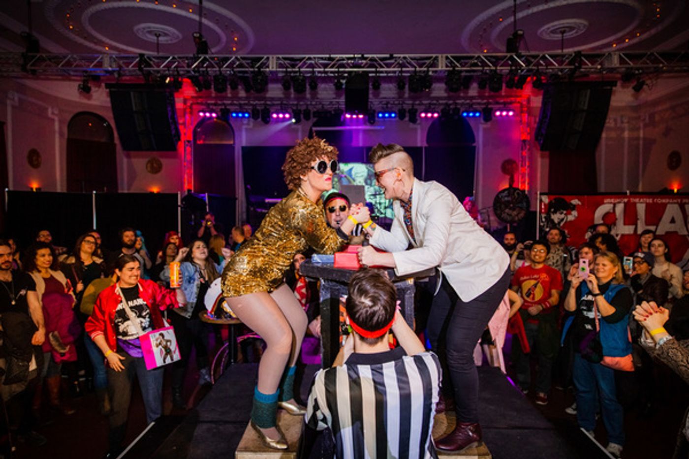 Photo Flash: Chicago League of Lady Arm Wrestlers' CLLAW 33: A MIDSUMMER NIGHT'S SMACK DOWN Photo Flash: Chicago League of Lady Arm Wrestlers' CLLAW 33: A MIDSUMMER NIGHT'S SMACK DOWN Image