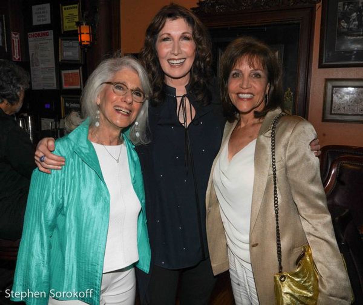 Jamie deRoy, Joanna Gleason, Joan Ryan at 
