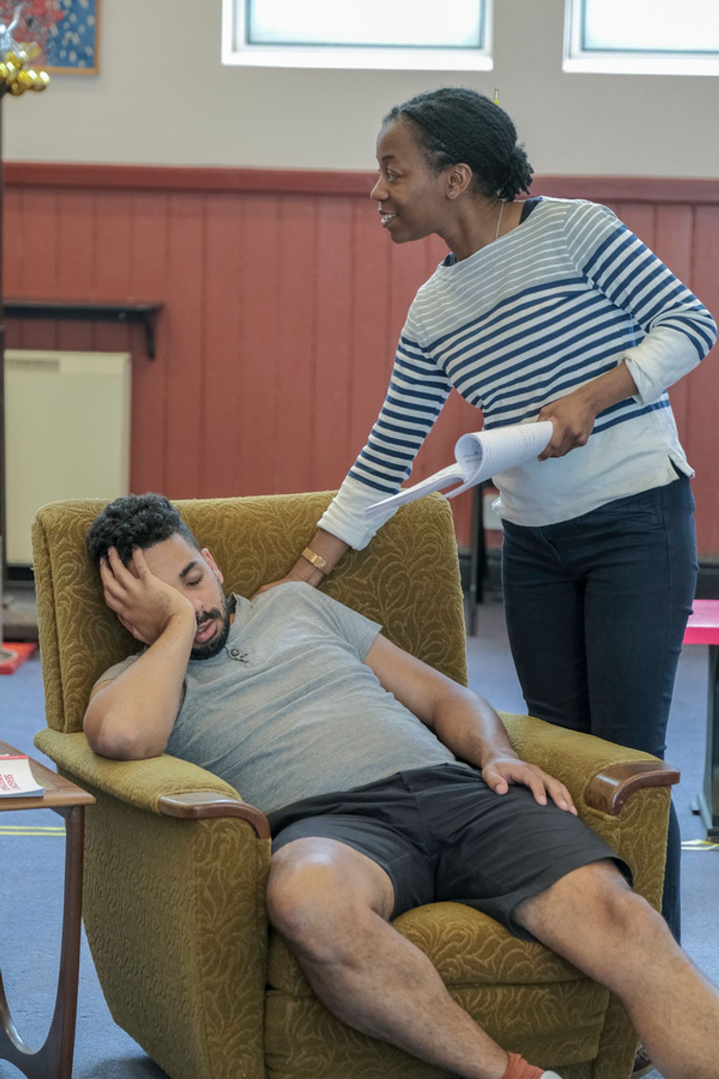 Photo Flash: In Rehearsal With SEASONS GREETING at the Stephen Joseph Theatre  Image