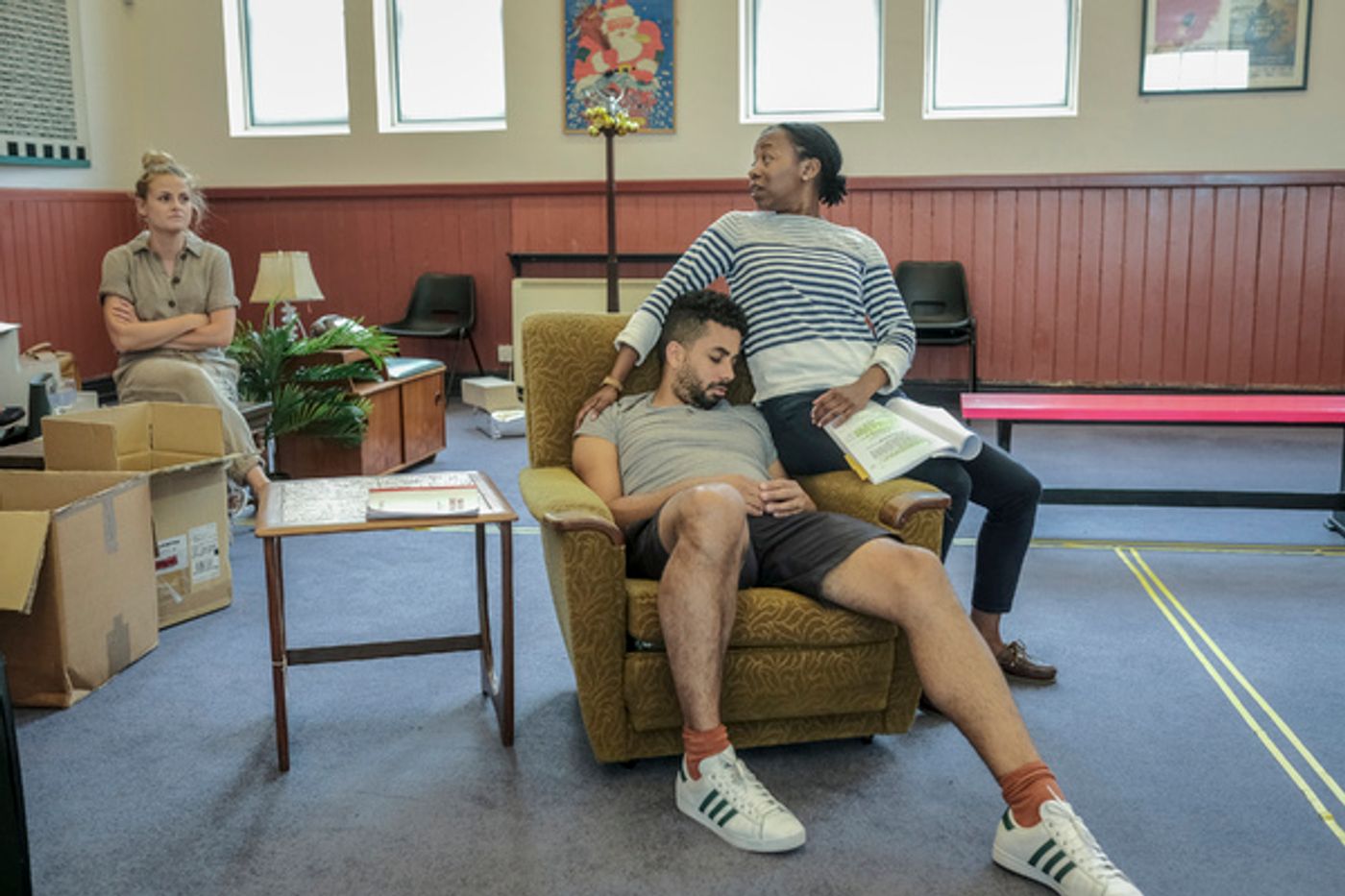 Photo Flash: In Rehearsal With SEASONS GREETING at the Stephen Joseph Theatre  Image