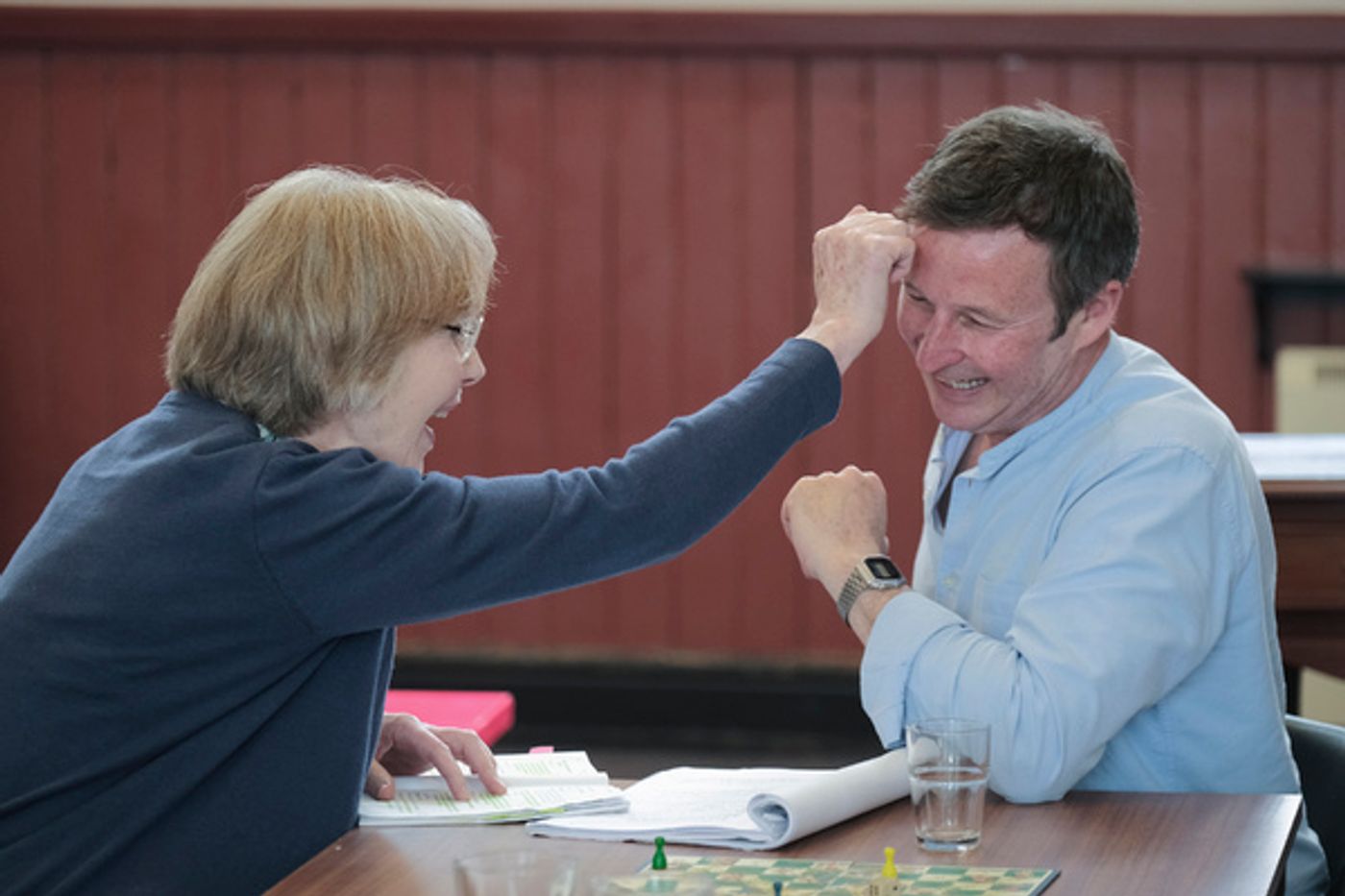 Photo Flash: In Rehearsal With SEASONS GREETING at the Stephen Joseph Theatre  Image