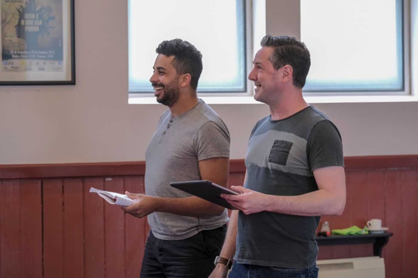 Photo Flash: In Rehearsal With SEASONS GREETING at the Stephen Joseph Theatre  Image