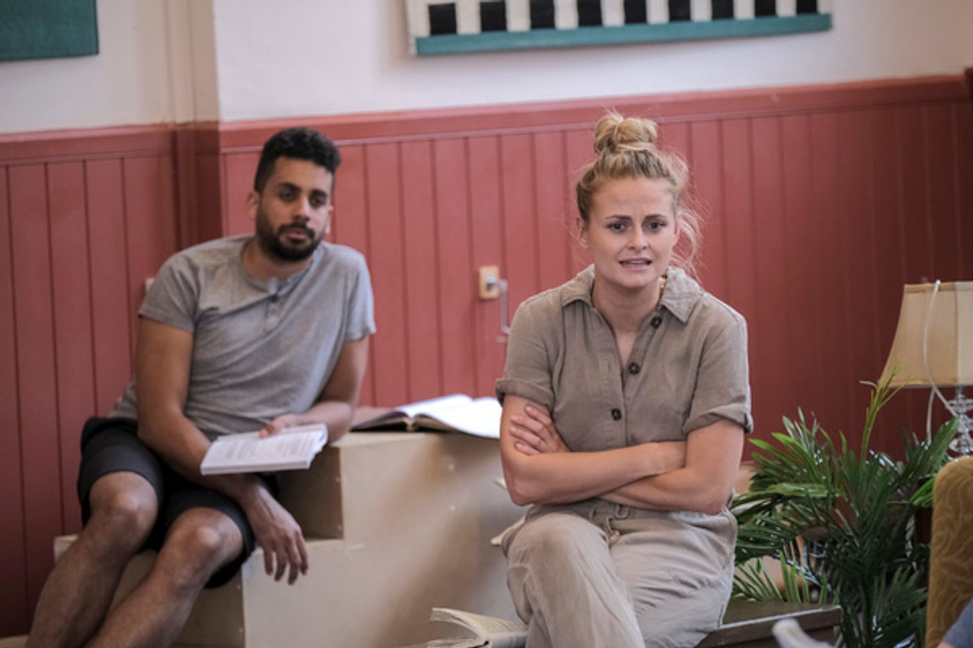 Photo Flash: In Rehearsal With SEASONS GREETING at the Stephen Joseph Theatre  Image