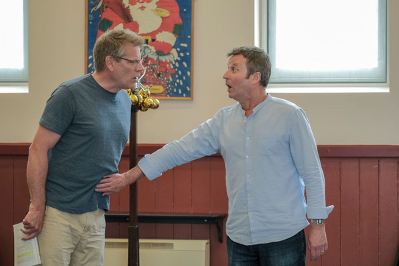 Photo Flash: In Rehearsal With SEASONS GREETING at the Stephen Joseph Theatre  Image