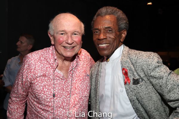 2019 Tony Award winners Playwright Terrence McNally and HADESTOWN star Andre De Shiel Photo