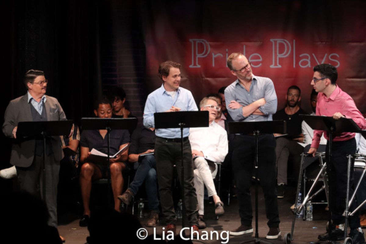 Murray Hill, T.R. Knight, John Benjamin HIckey, Ryan Haddad at 