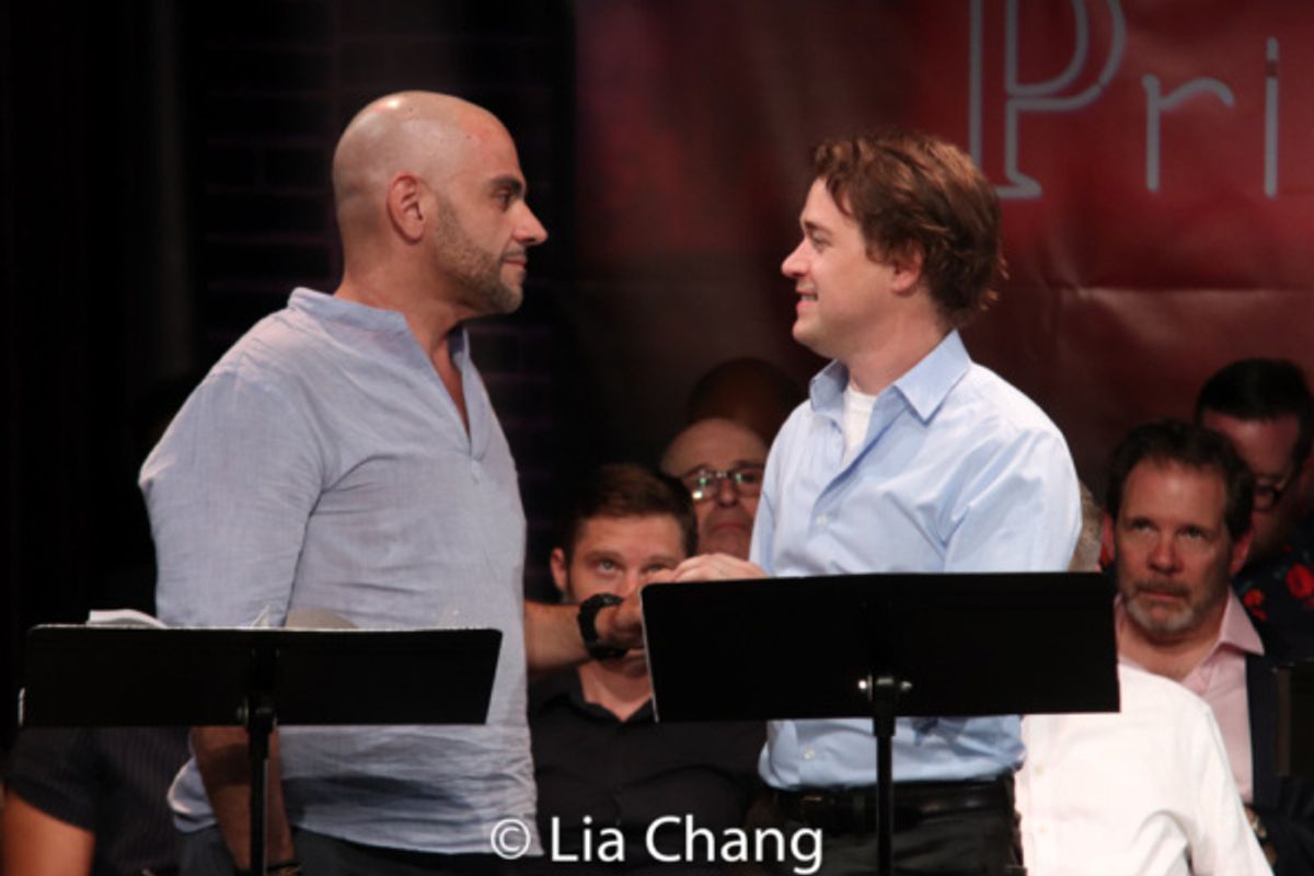 Dominic Colon and T.R. Knight at 