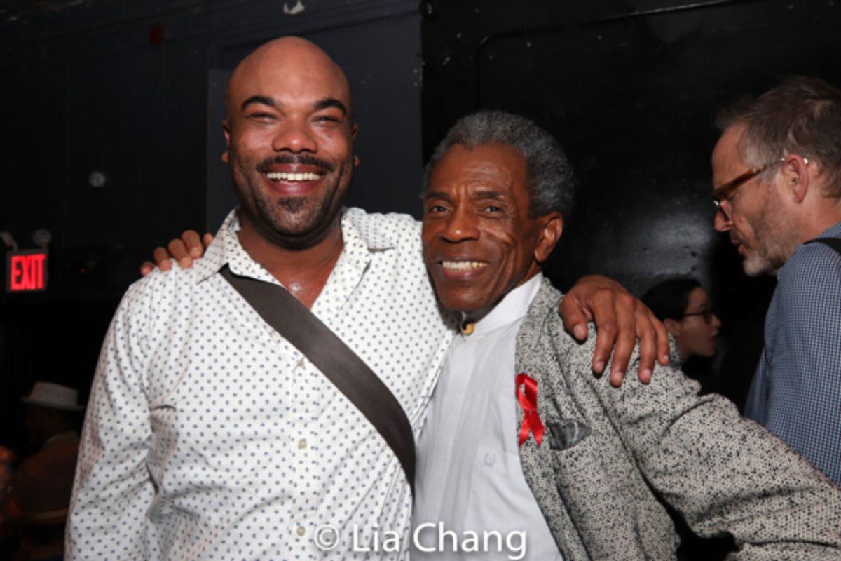 David Ryan Smith and Andre De Shields at 