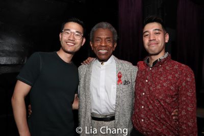 Daniel K. Isaac, Andre De Shields and Alton Alburo Photo