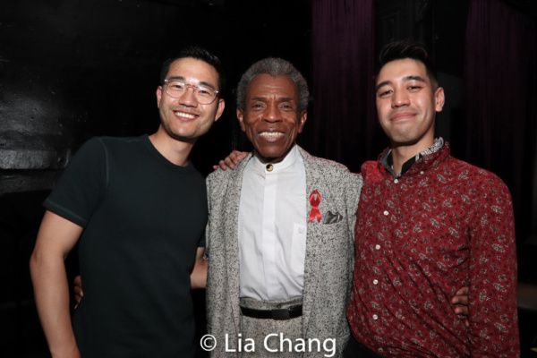 Daniel K. Isaac, Andre De Shields and Alton Alburo Photo