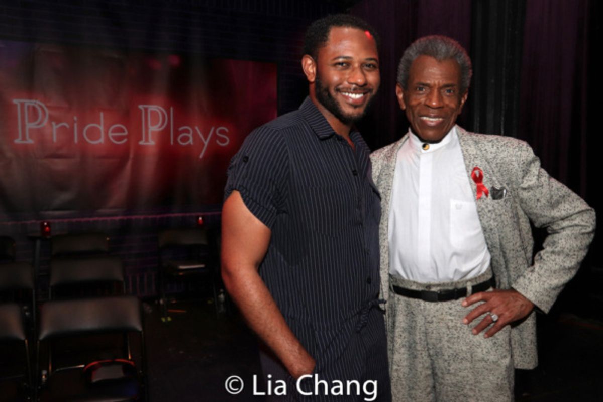 Larry Powell and Andre De Shields at 
