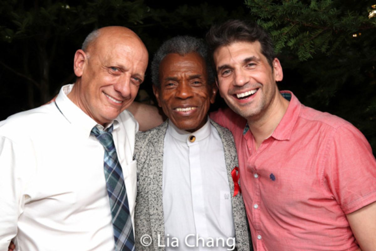 Tom Viola, Andre De Shields and Michael Pereira at 