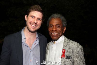 Logan Reed and Andre De Shields Photo
