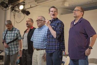John Daggan, ML Josepher, David Lambert, Pat Swearingen, Ted Wold Photo