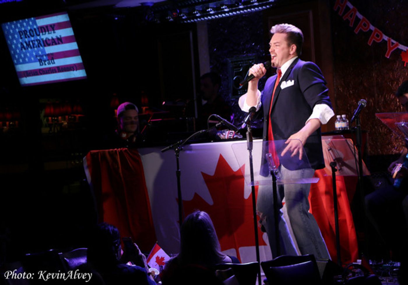 Photo Coverage: Joshua Stackhouse Celebrates Canada Day at Feinstein's/54Below  Image