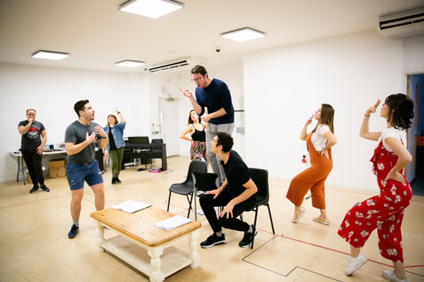 Photo Flash: In Rehearsal With FRIENDSICAL - A NEW PARODY MUSICAL  Image