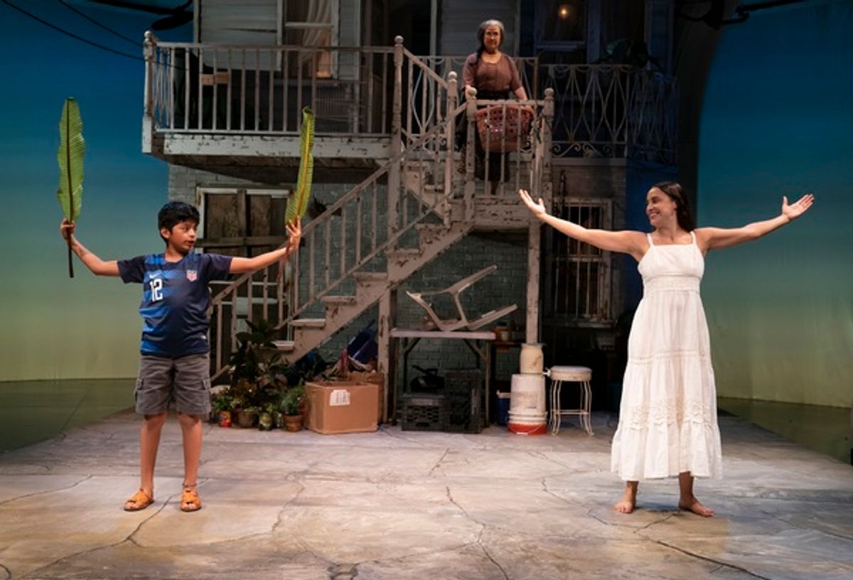 Mojada
Written by Luis Alfaro
Directed by Chay Yew

Vanessa Aspillaga
Alex Hernandez
Ada Maris
Benjamin Luis McCraken
Socorro Santiago
Sabina Zuniga Varela

CREATIVE TEAM
Scenic Design Arnulfo Maldonado
Costume Design Haydee Zelideth
Lighting Design David at 