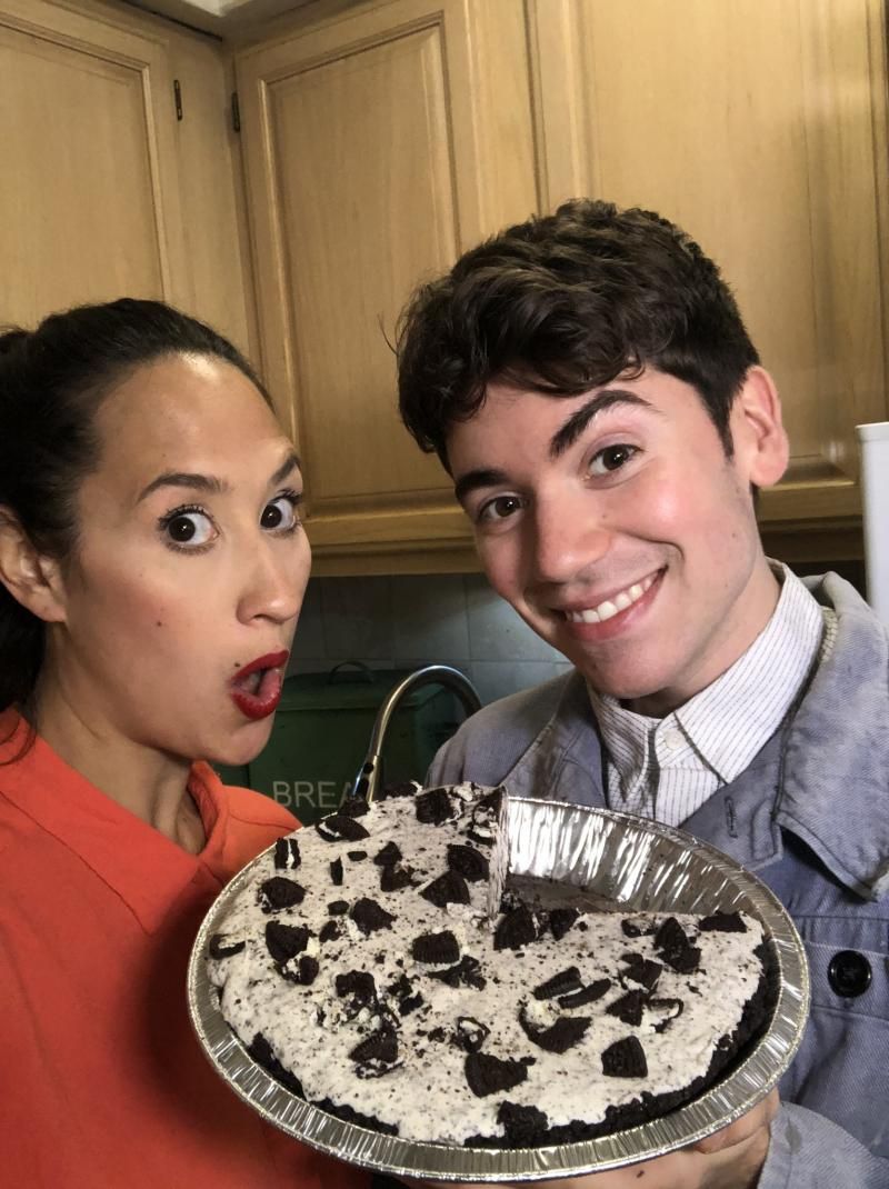 Backstage Bite with Katie Lynch: Noah Galvin Gets Obsessed with Oreo Pie! Backstage Bite with Katie Lynch: Noah Galvin Gets Obsessed with Oreo Pie! Image