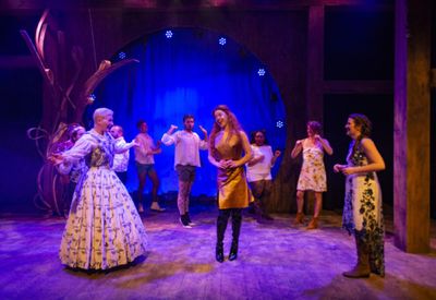 Liz Norton, Jeremiah Alsop and Caitlyn Cerza with (back, l to r) Frankie Leo Bennett, Photo