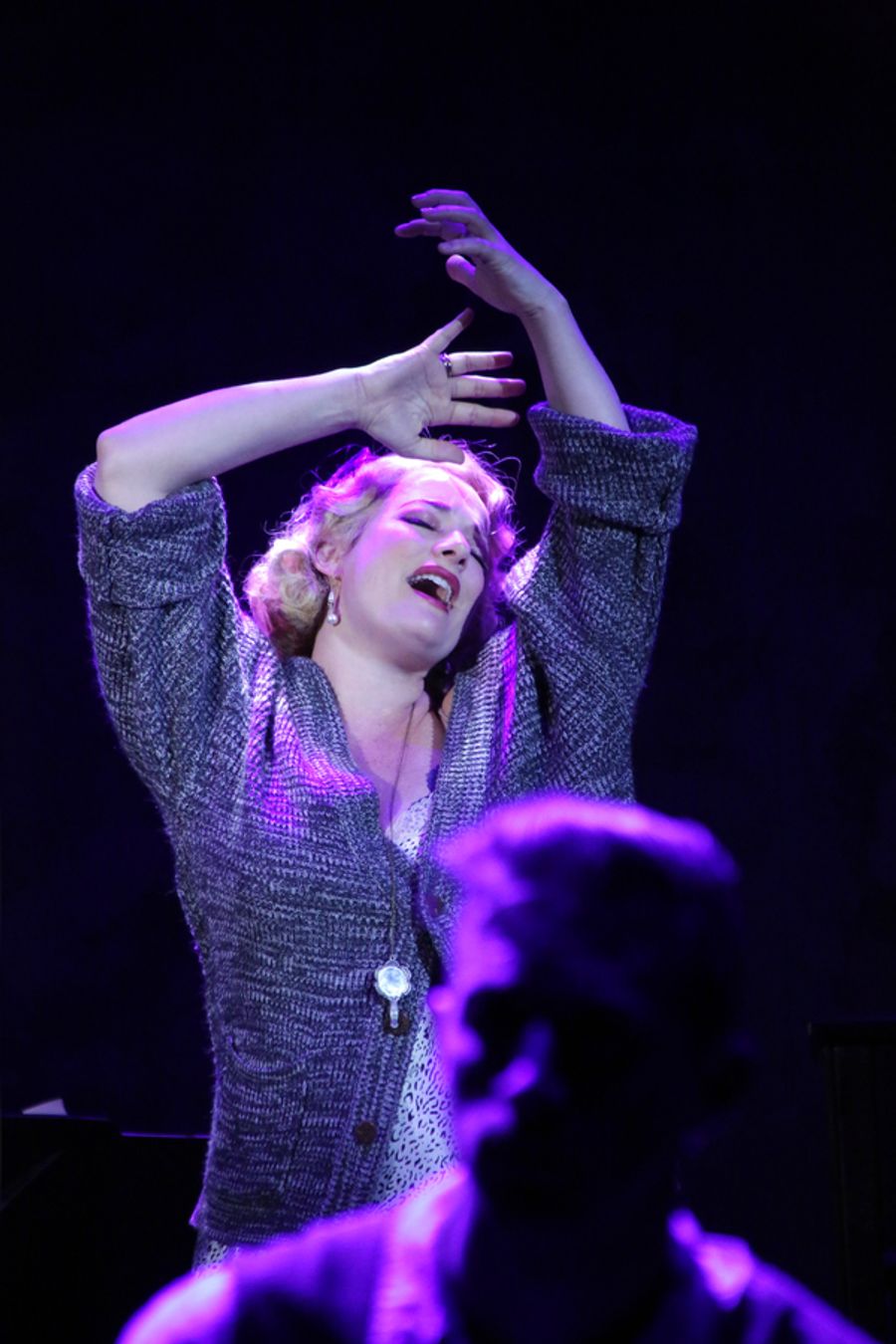 Photo Flash: First Look at Laura Michelle Kelly and Forrest McClendon in CABARET at CRT Image