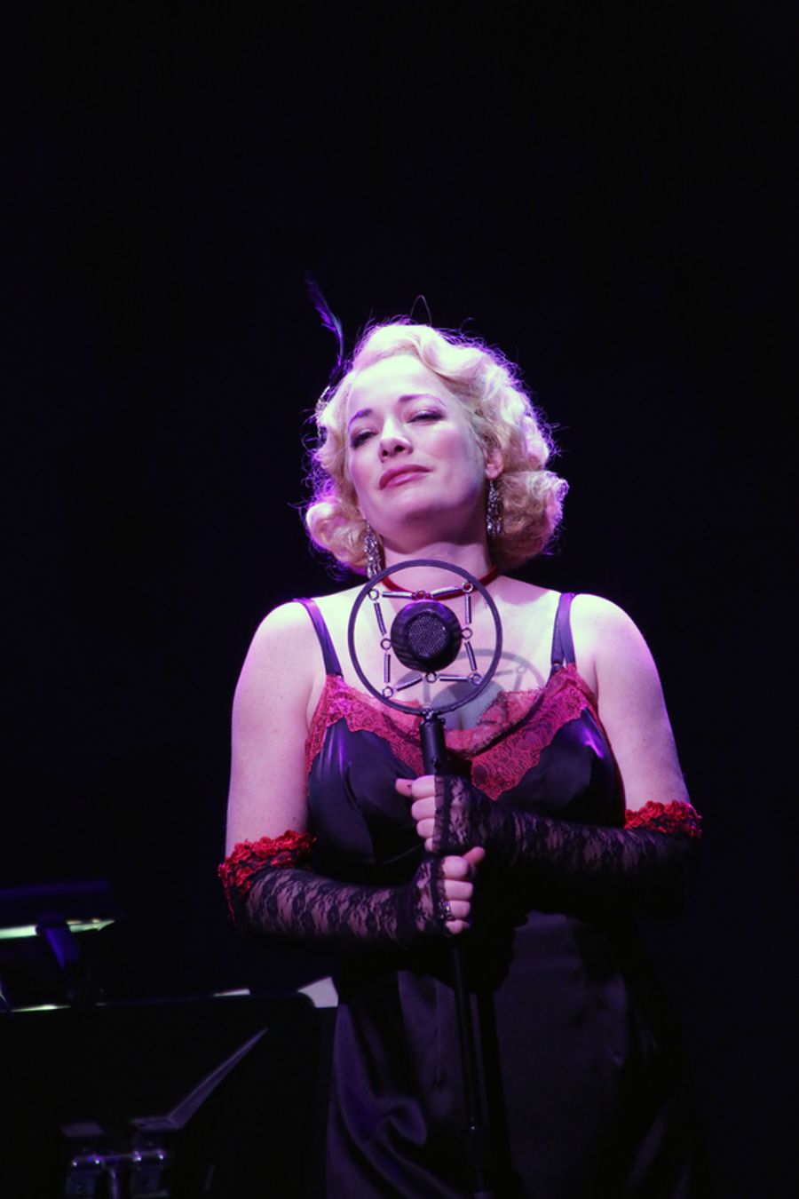 Photo Flash: First Look at Laura Michelle Kelly and Forrest McClendon in CABARET at CRT Image