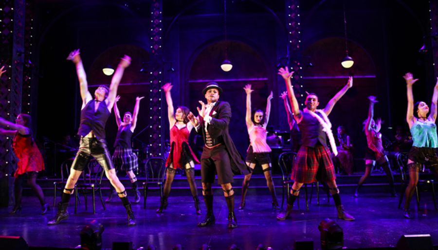 Photo Flash: First Look at Laura Michelle Kelly and Forrest McClendon in CABARET at CRT Image