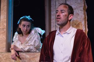 Taylor McWilliams-Woods as Morse, Brian Zane as Kabe @ BroadwayWorld Taylor McWilliams-Woods as Morse, Brian Zane as Kabe Photo
