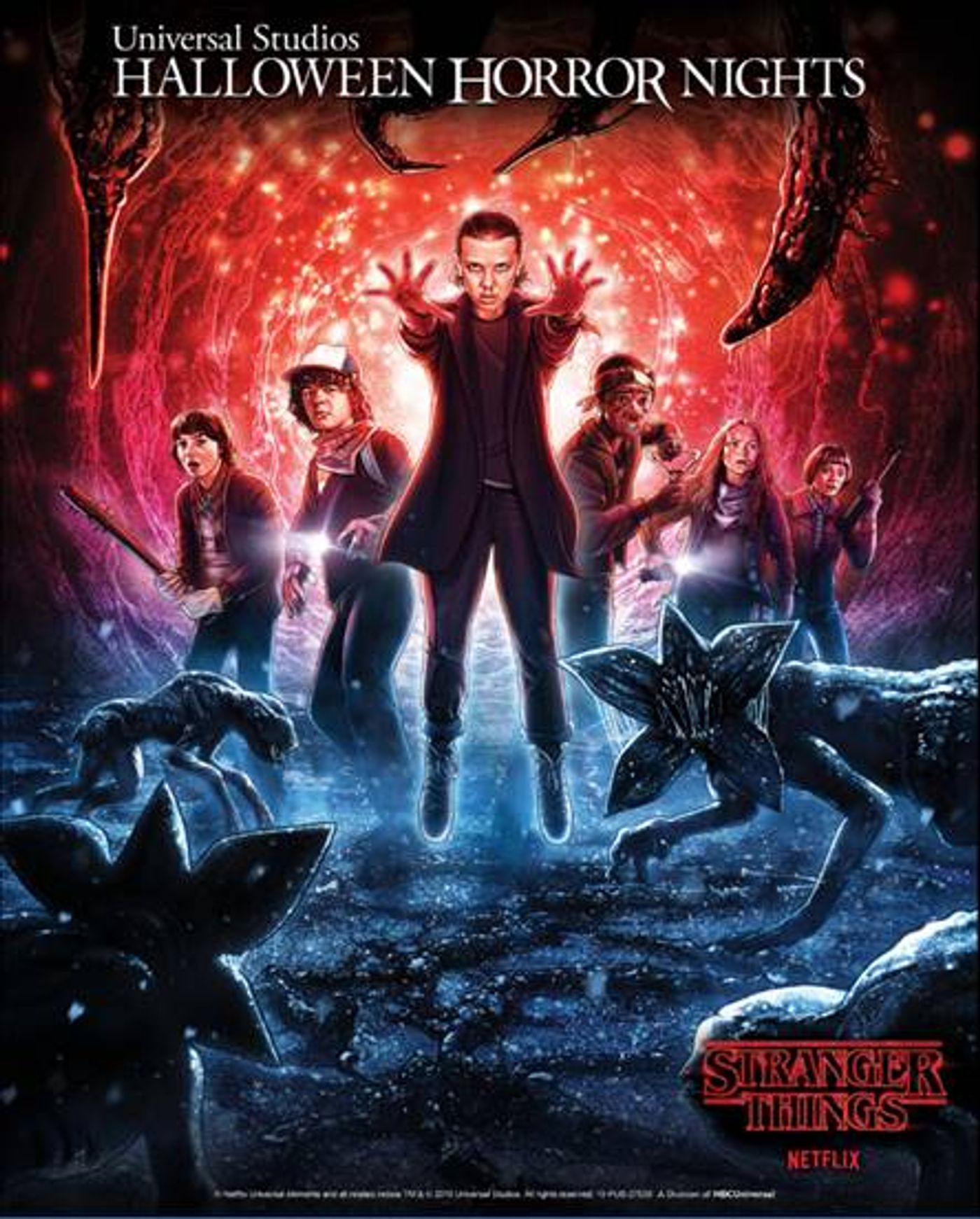 Halloween Horror Nights Releases New STRANGER THINGS Artwork  Image