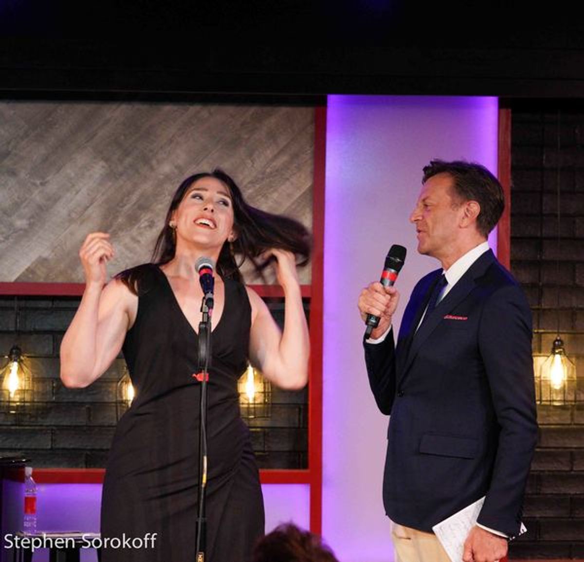 Farah Alvin & Jim Caruso at 