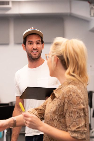John Riddle and Betsy Wolfe Photo
