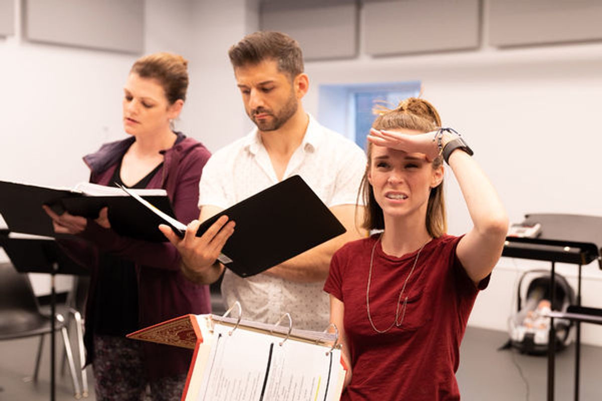 Kate Shindle, Tony Yazbeck, and Caitlin Houlahan at 