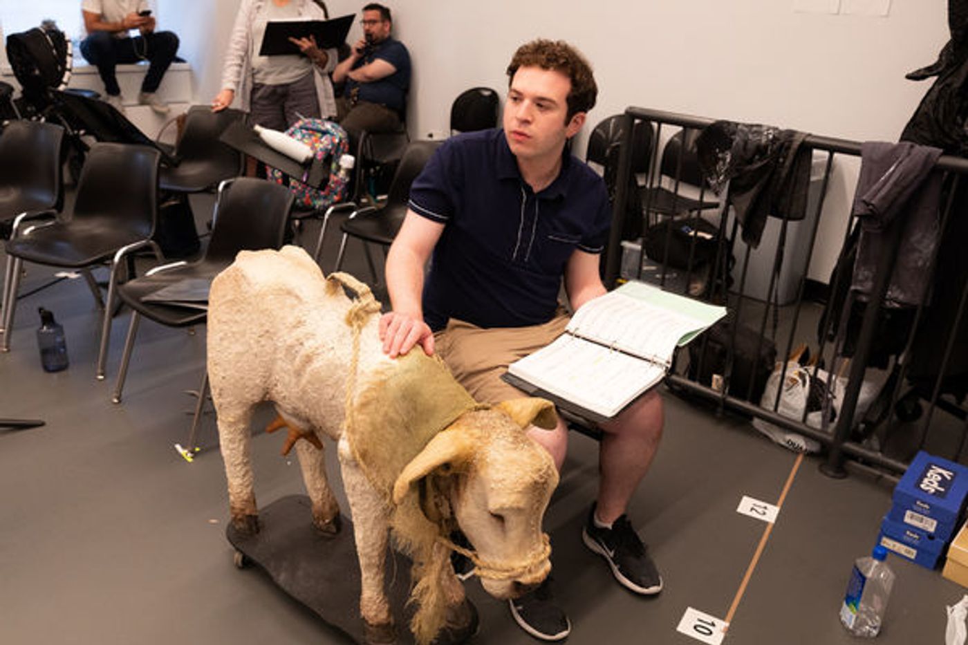 Photo Flash: Go Inside Rehearsals for INTO THE WOODS at Town Hall!  Image