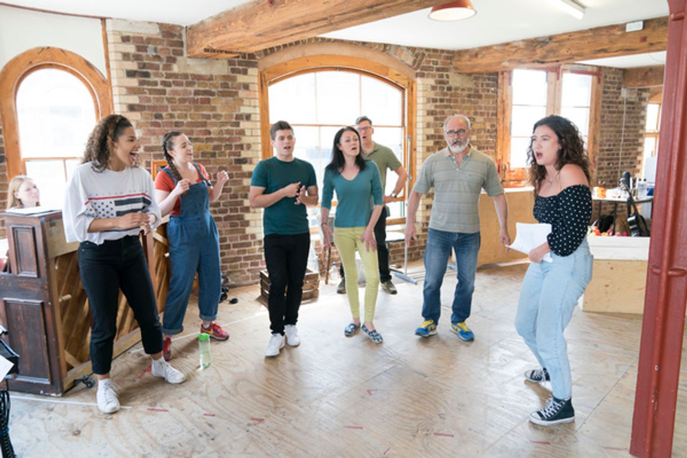 Photo Flash: In Rehearsal with THE BRIDGES OF MADISON COUNTY  Image