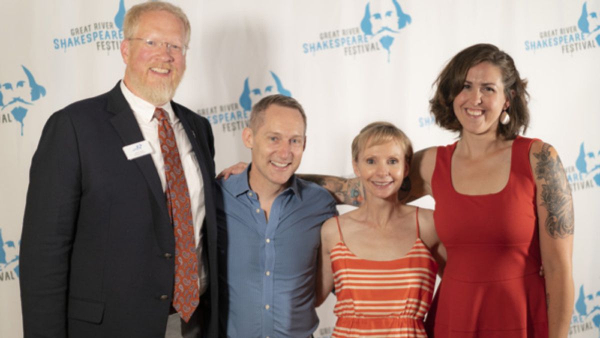 Aaron Young, Doug Scholz-Carlson, Tarah Flanagan, Eileen Moeller at 