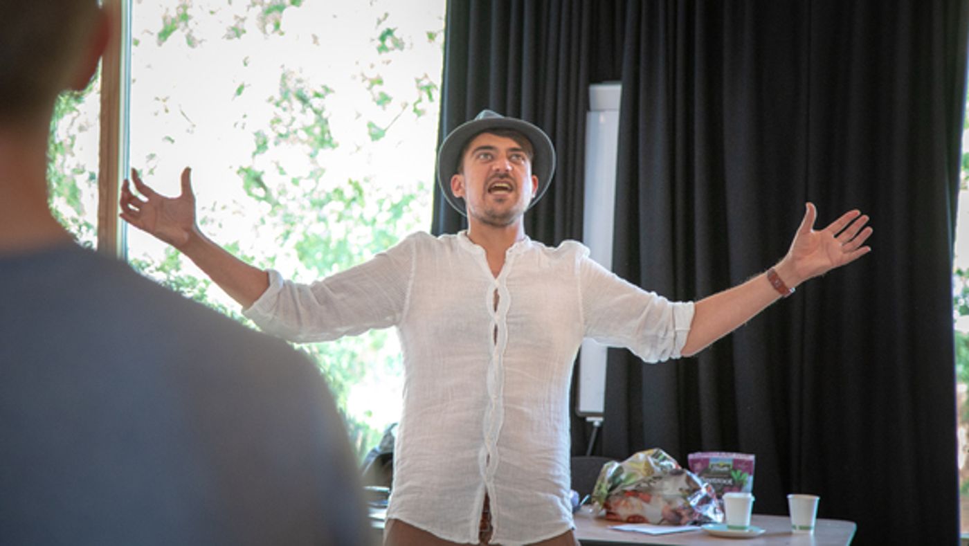 Photo Flash: First Look at WHODUNNIT (UNREHEARSED) at Park Theatre  Image