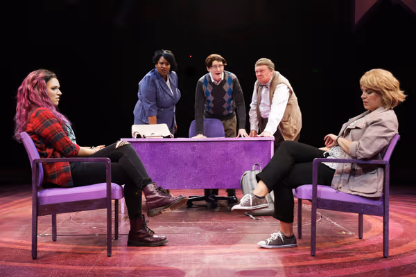 Lindsay Joan and Laurie Wells with Aneesa Folds, Bart Shatto, and David Coffee Photo