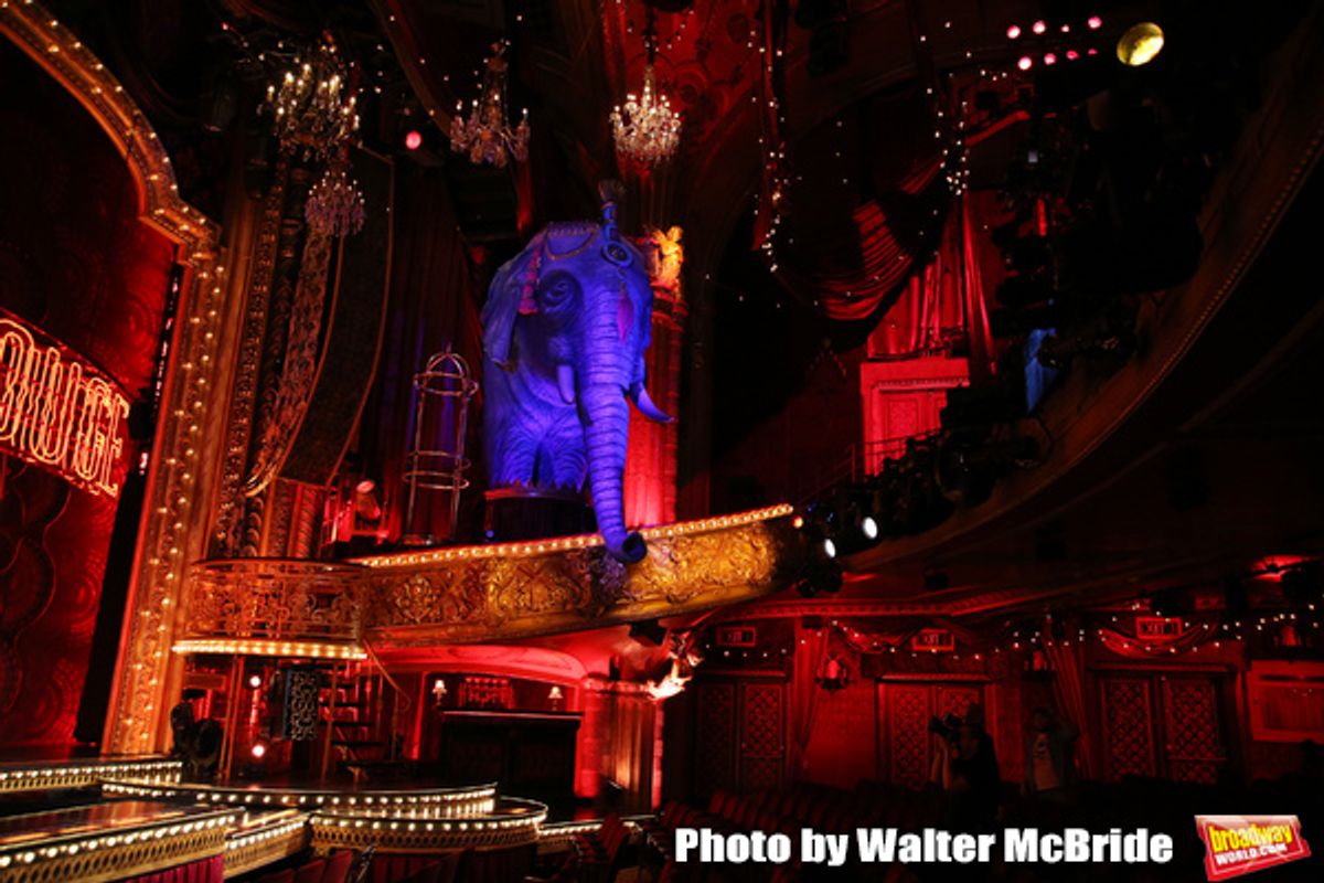 Derek McLane scenic design for 'Moulin Rouge!' at 