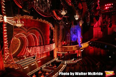 Derek McLane scenic design for "Moulin Rouge!"  Photo