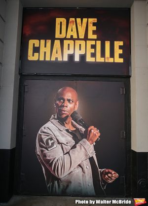 Theatre Marquee unveiling for "Dave Chappelle on Broadway" at the Lunt-Fontanne on Ju Photo