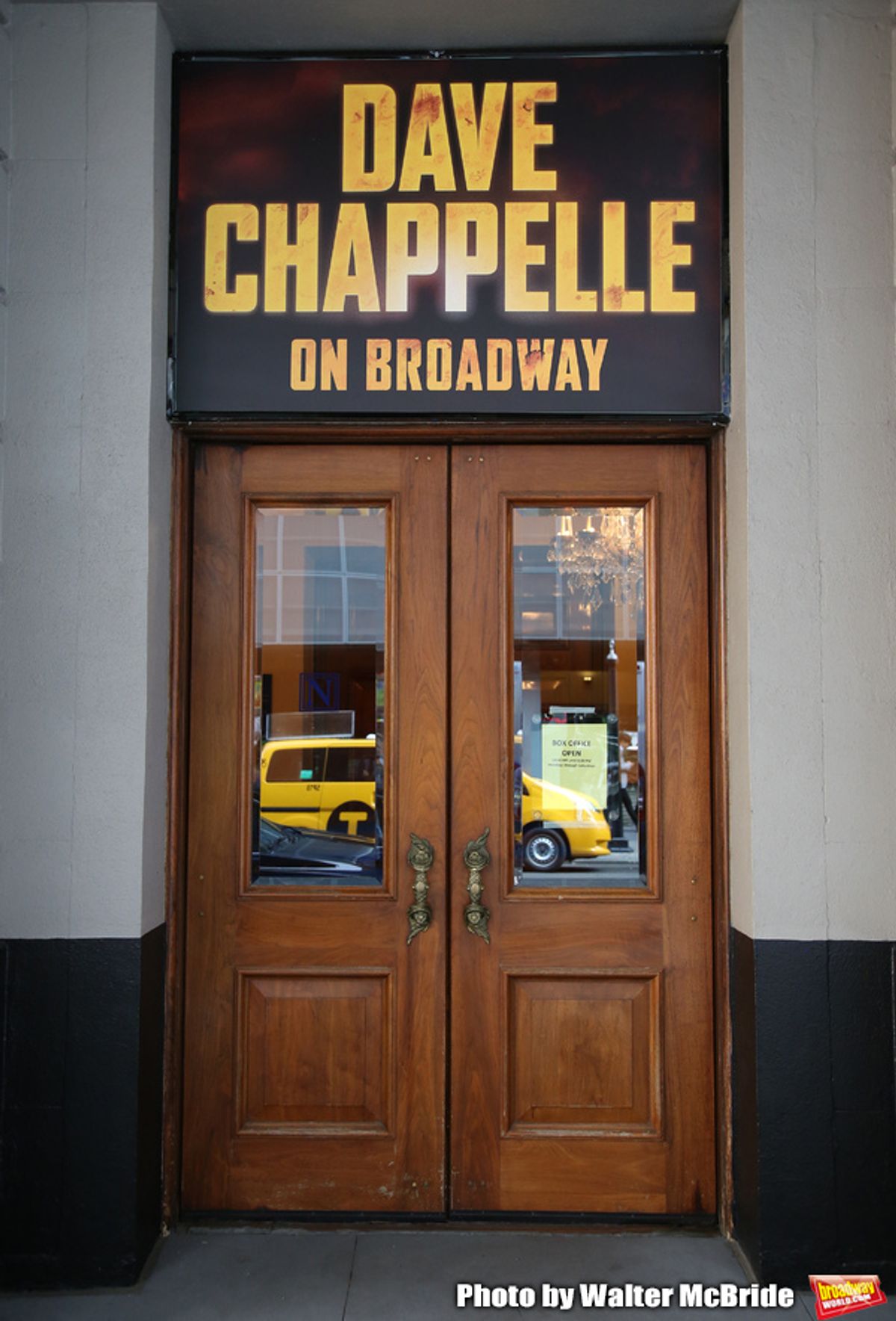 Theatre Marquee unveiling for 'Dave Chappelle on Broadway' at the Lunt-Fontanne on July 9, 2019 in New York City.


 at 
